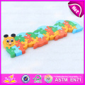 Wholesale Educational Animal Design Wooden Alphabet Puzzle Toy for Children W14I016